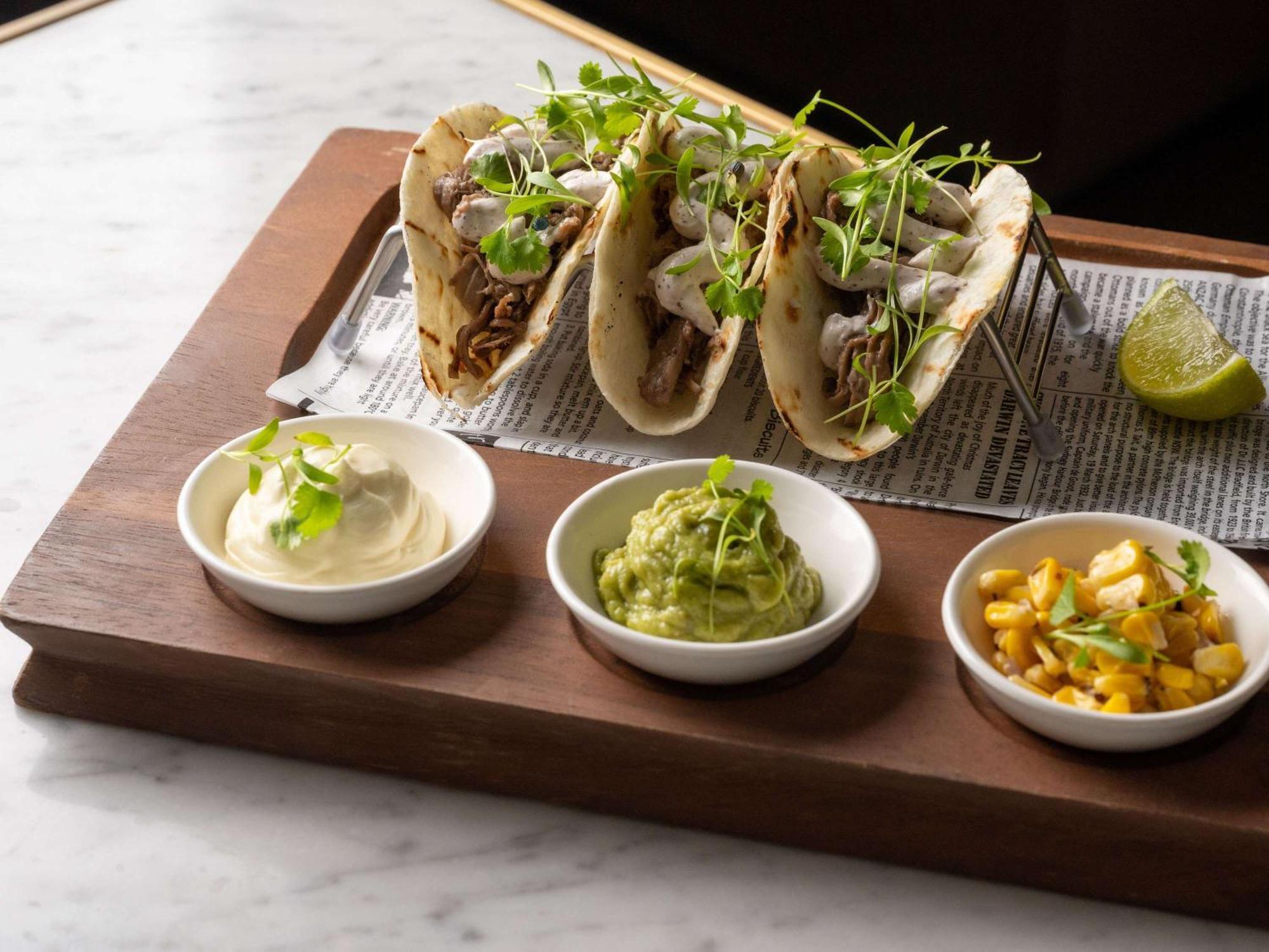 Pullman Sydney Hyde Park Hotell Eksteriør bilde Tacos