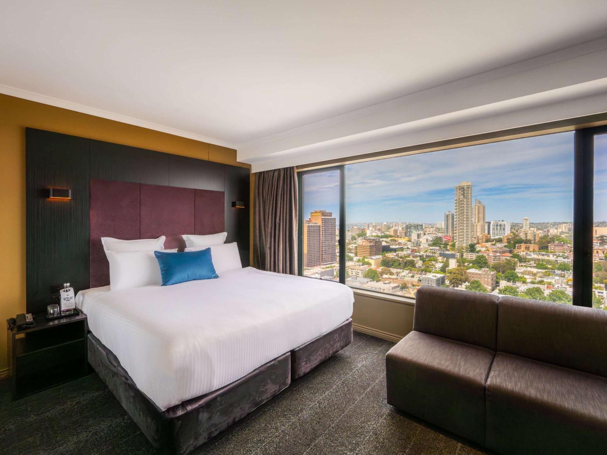 Pullman Sydney Hyde Park Hotell Eksteriør bilde A room at the hotel
